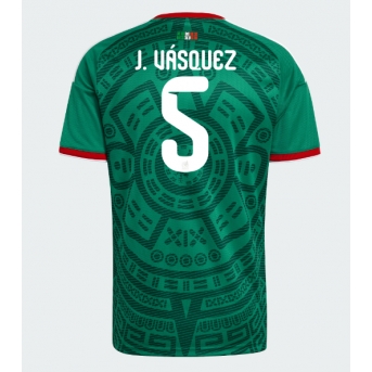 Billige Fotballdrakt Mexico Johan Vasquez #5 Replika Hjemmedrakt VM 2026 Kortermet